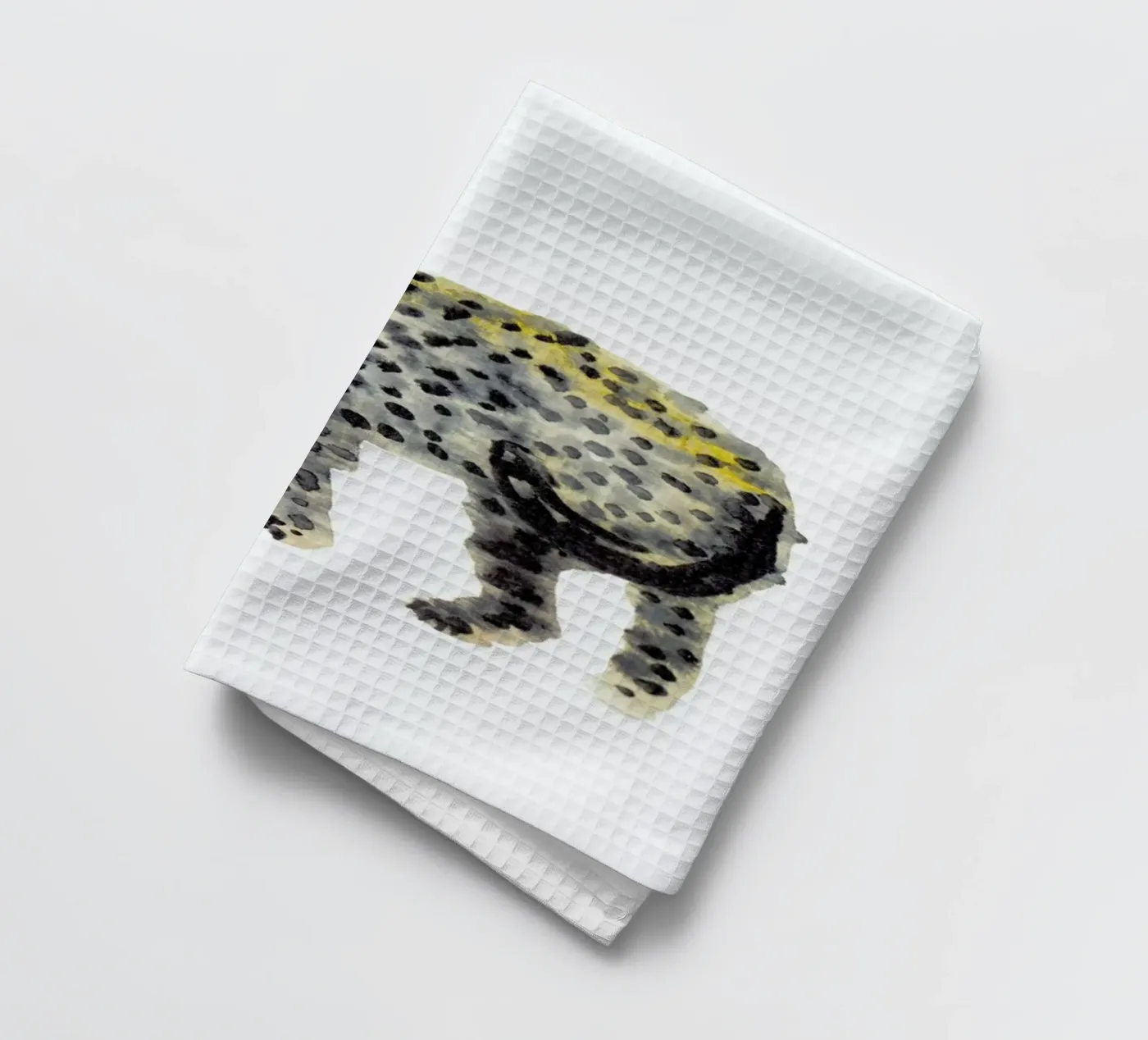 Leopard I canovaccio da cucina da Farina Kuklinski
