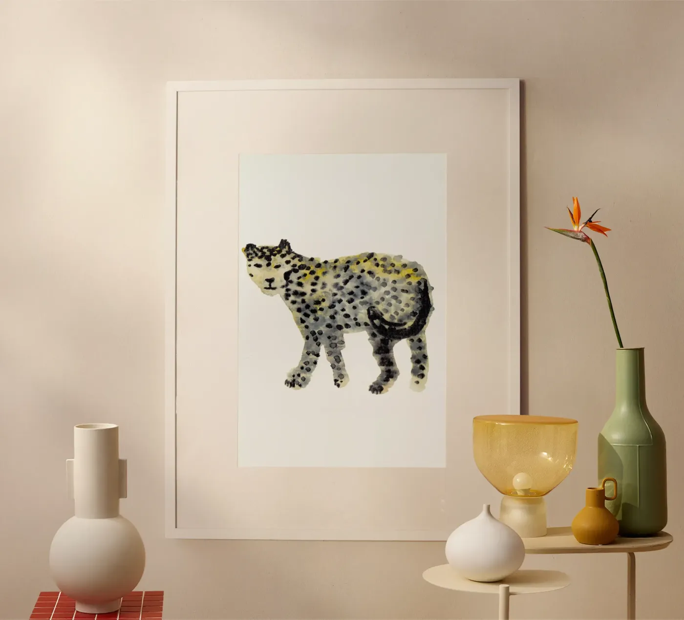 Leopard I Poster von Farina Kuklinski