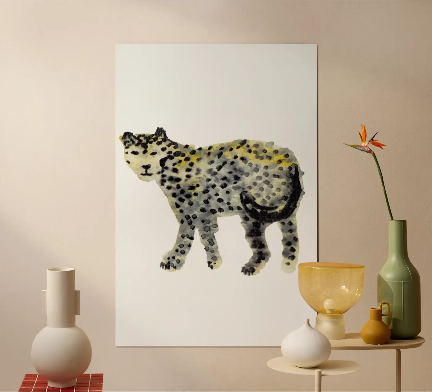 Leopard I Poster von Farina Kuklinski