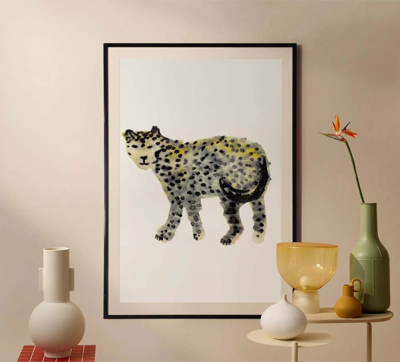 Leopard I Poster von Farina Kuklinski