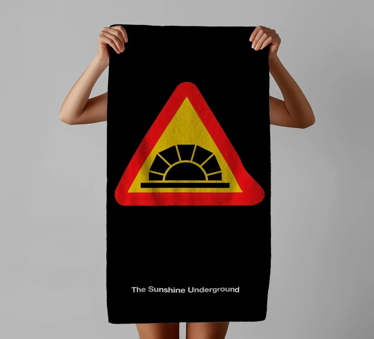 The Sunshine Underground serviette de bain de Viktor Hertz