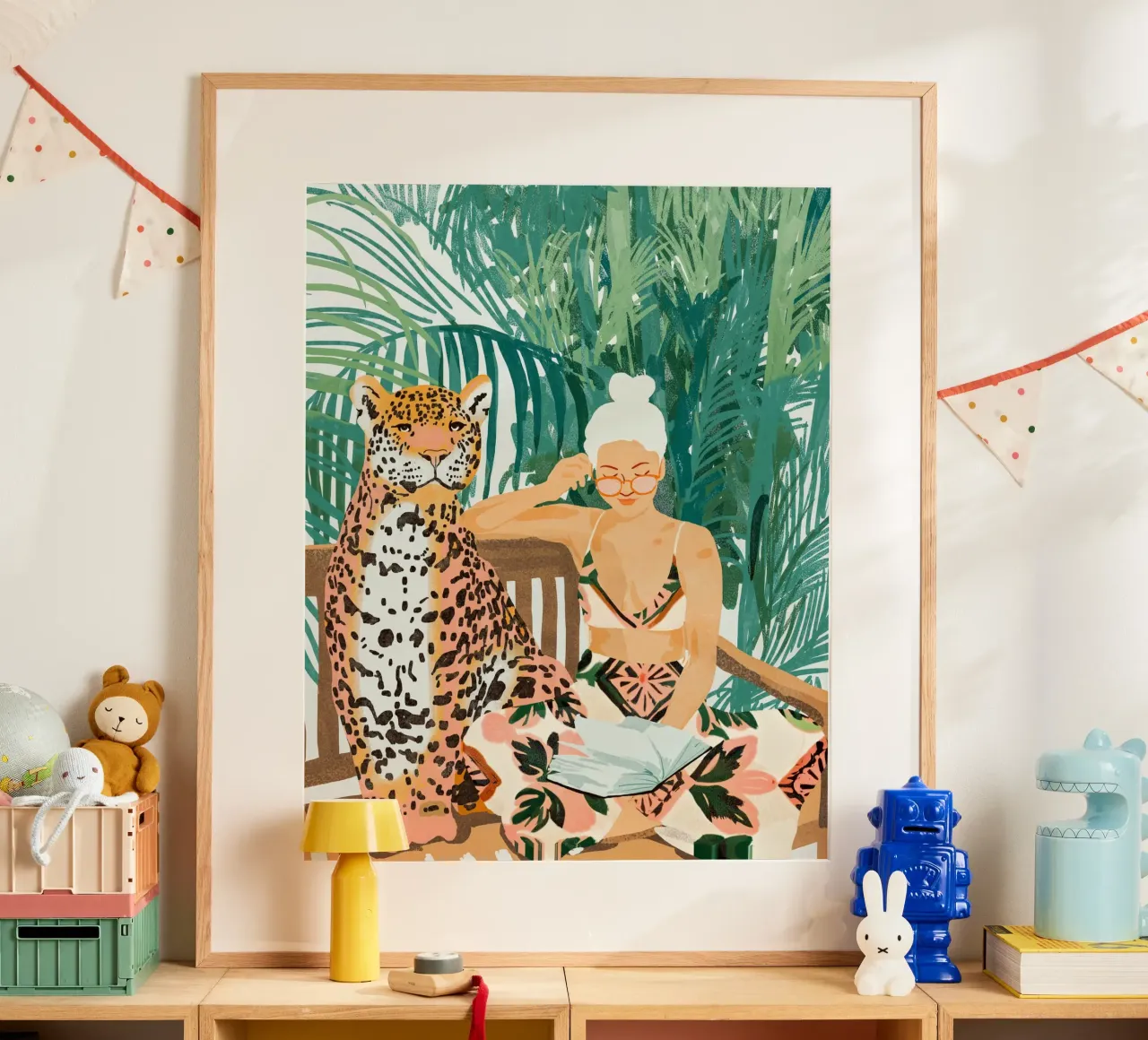 Dschungel-Urlaub Sonderausgabe Geschmacksrichtung Zwei Poster von 83oranges