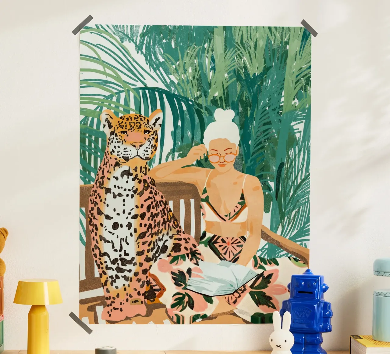 Dschungel-Urlaub Sonderausgabe Geschmacksrichtung Zwei Poster von 83oranges