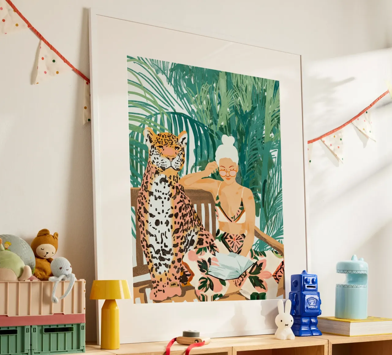 Dschungel-Urlaub Sonderausgabe Geschmacksrichtung Zwei Poster von 83oranges