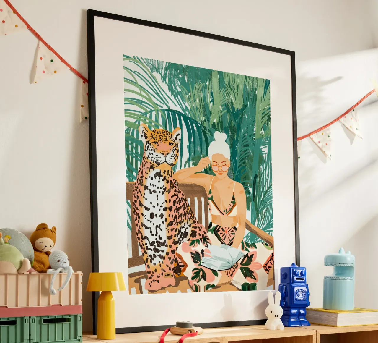 Dschungel-Urlaub Sonderausgabe Geschmacksrichtung Zwei Poster von 83oranges