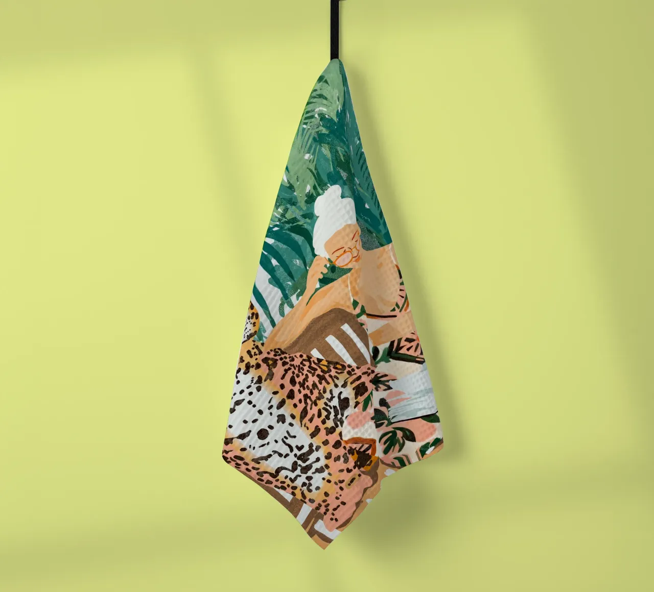 Jungle Vacay Edizione Speciale Gusto Due canovaccio da cucina da 83oranges