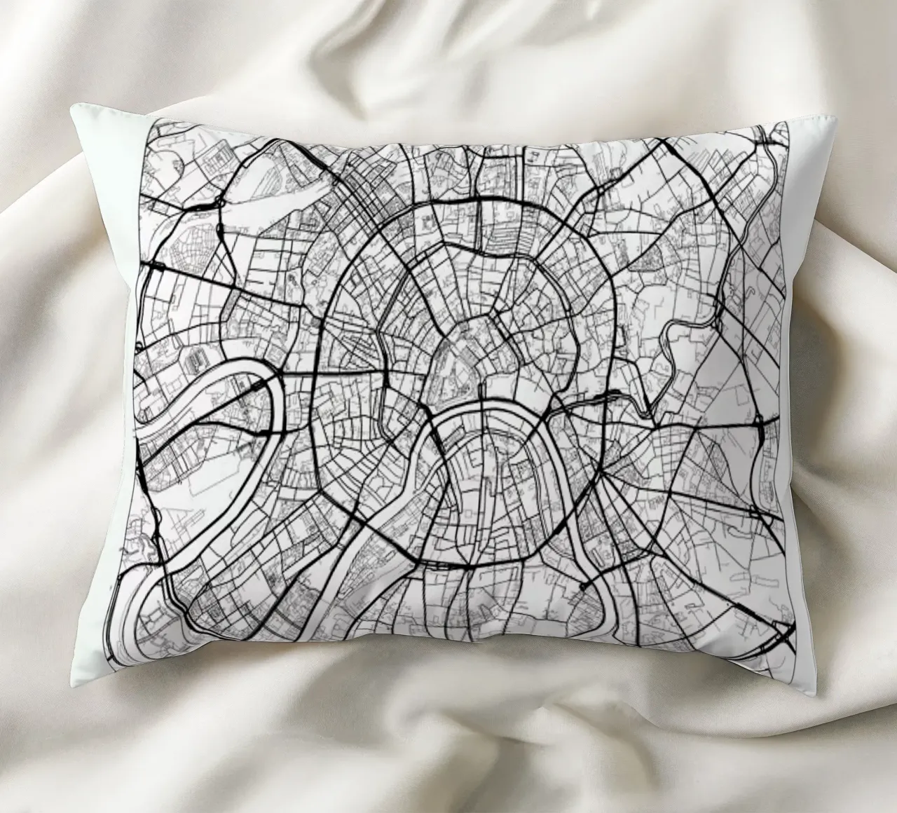Moscow Minimal decorative cushion by Hubert Roguski