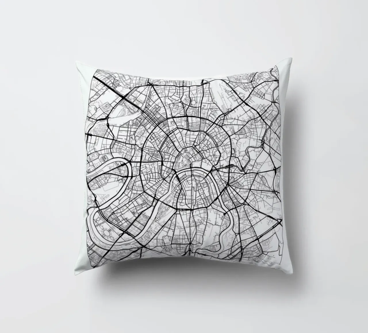 Moscow Minimal decorative cushion by Hubert Roguski