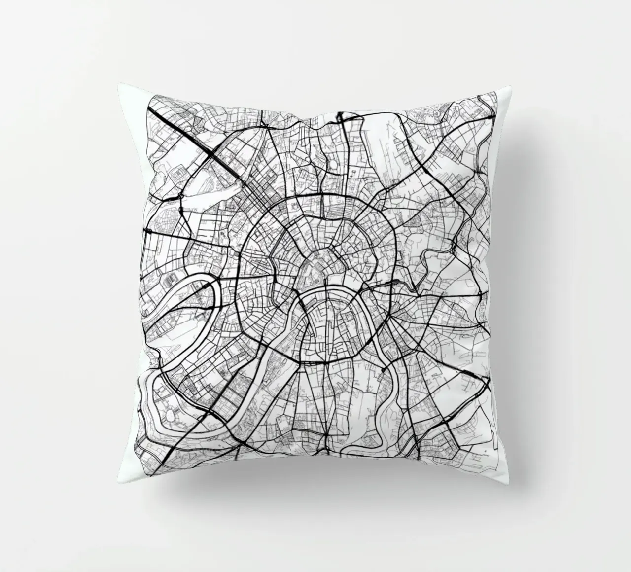 Moscow Minimal decorative cushion by Hubert Roguski
