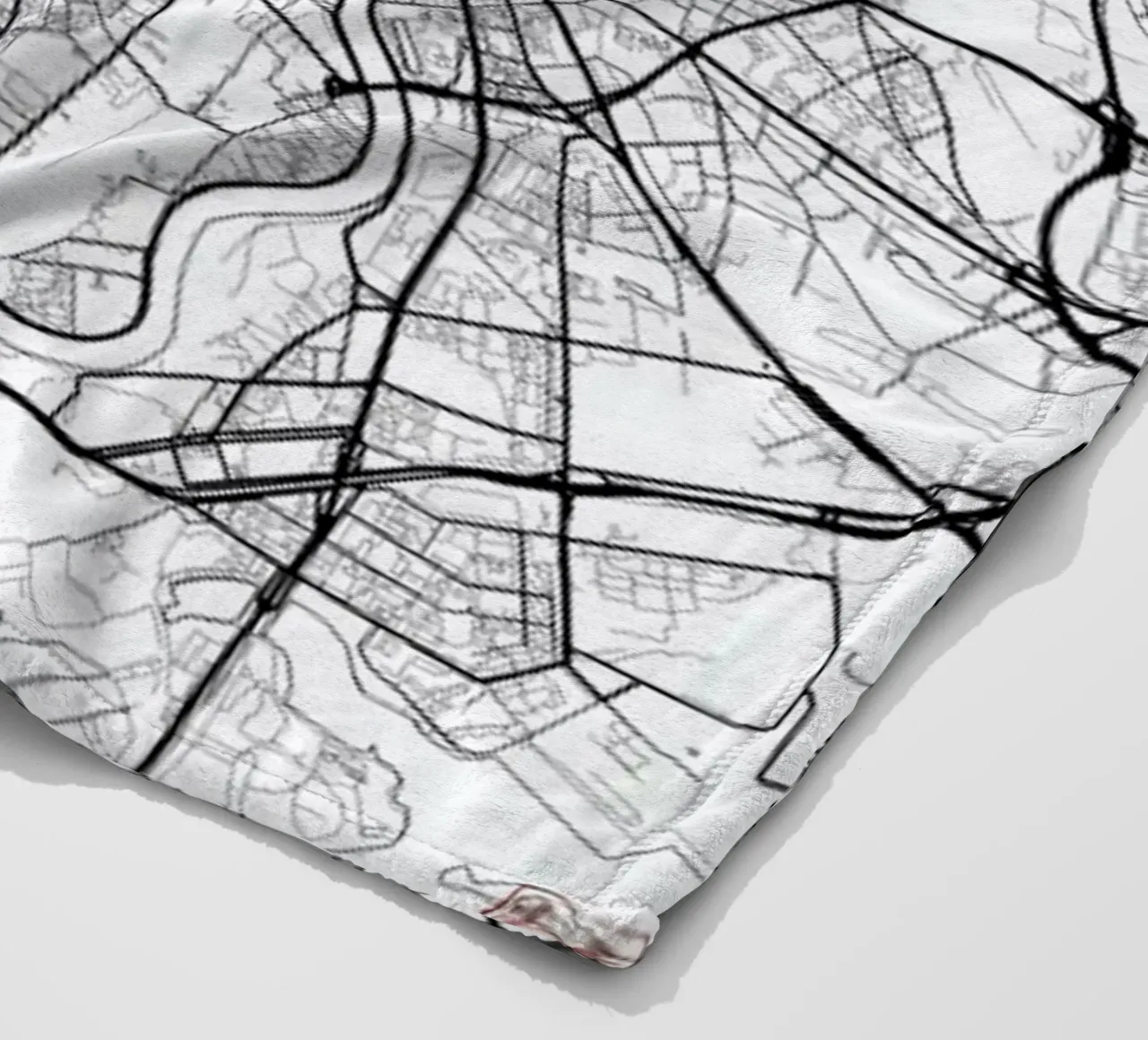 Moscow Minimal coperta in pile da Hubert Roguski