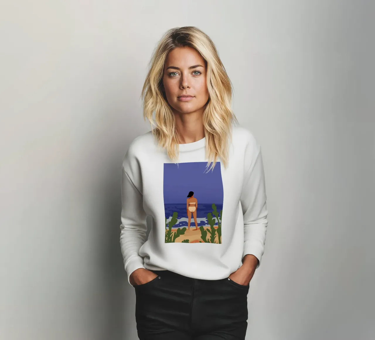 Riflesso del crepuscolo felpa da Seren Liodra