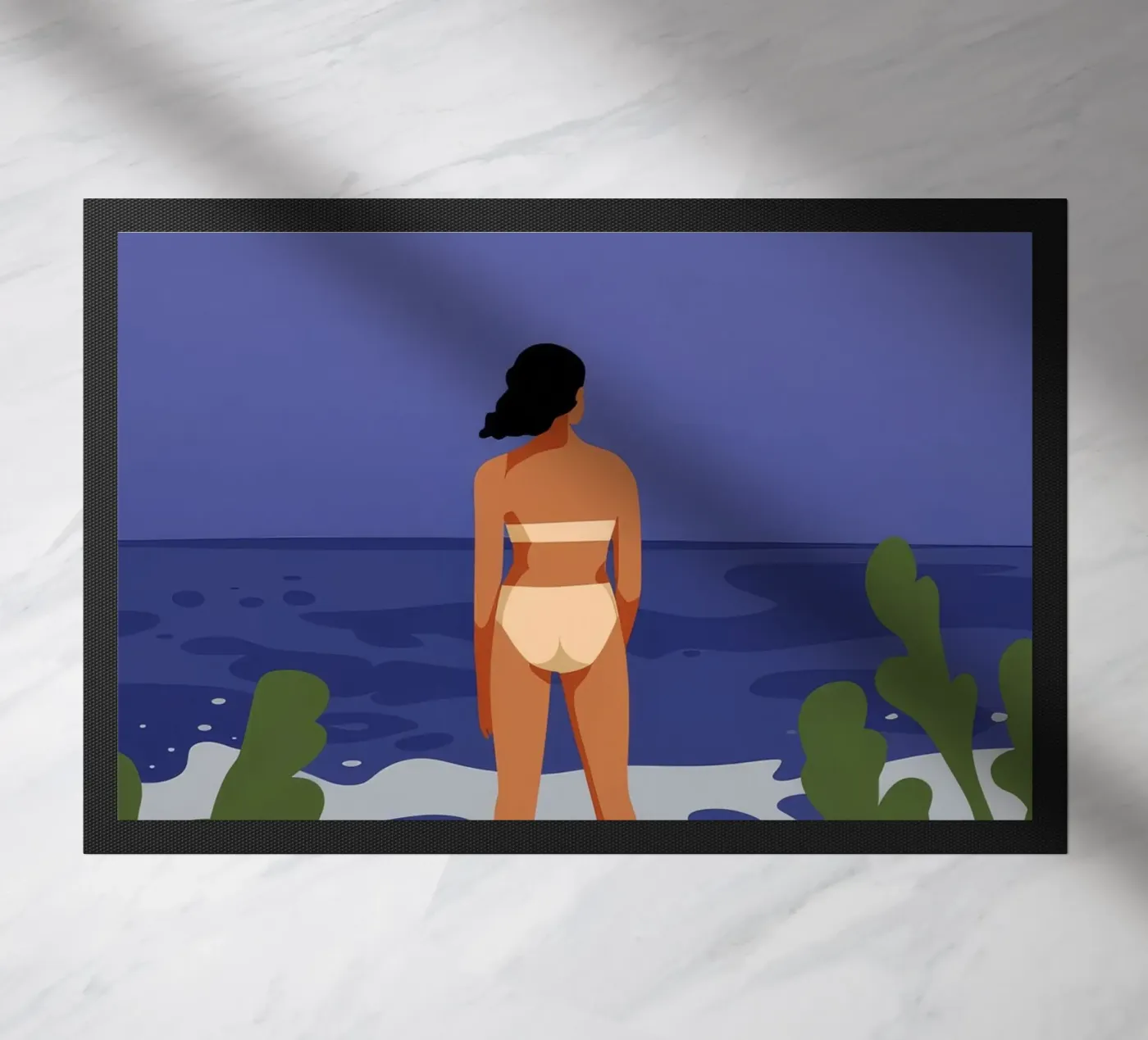 Dusk Reflection Fußmatte von Seren Liodra