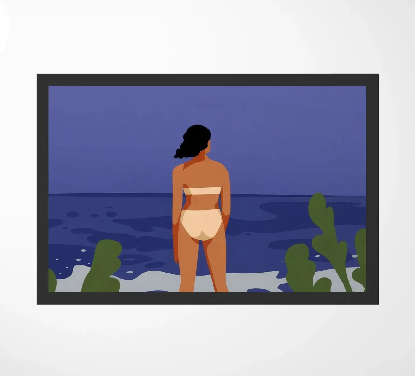 Dusk Reflection Fußmatte von Seren Liodra