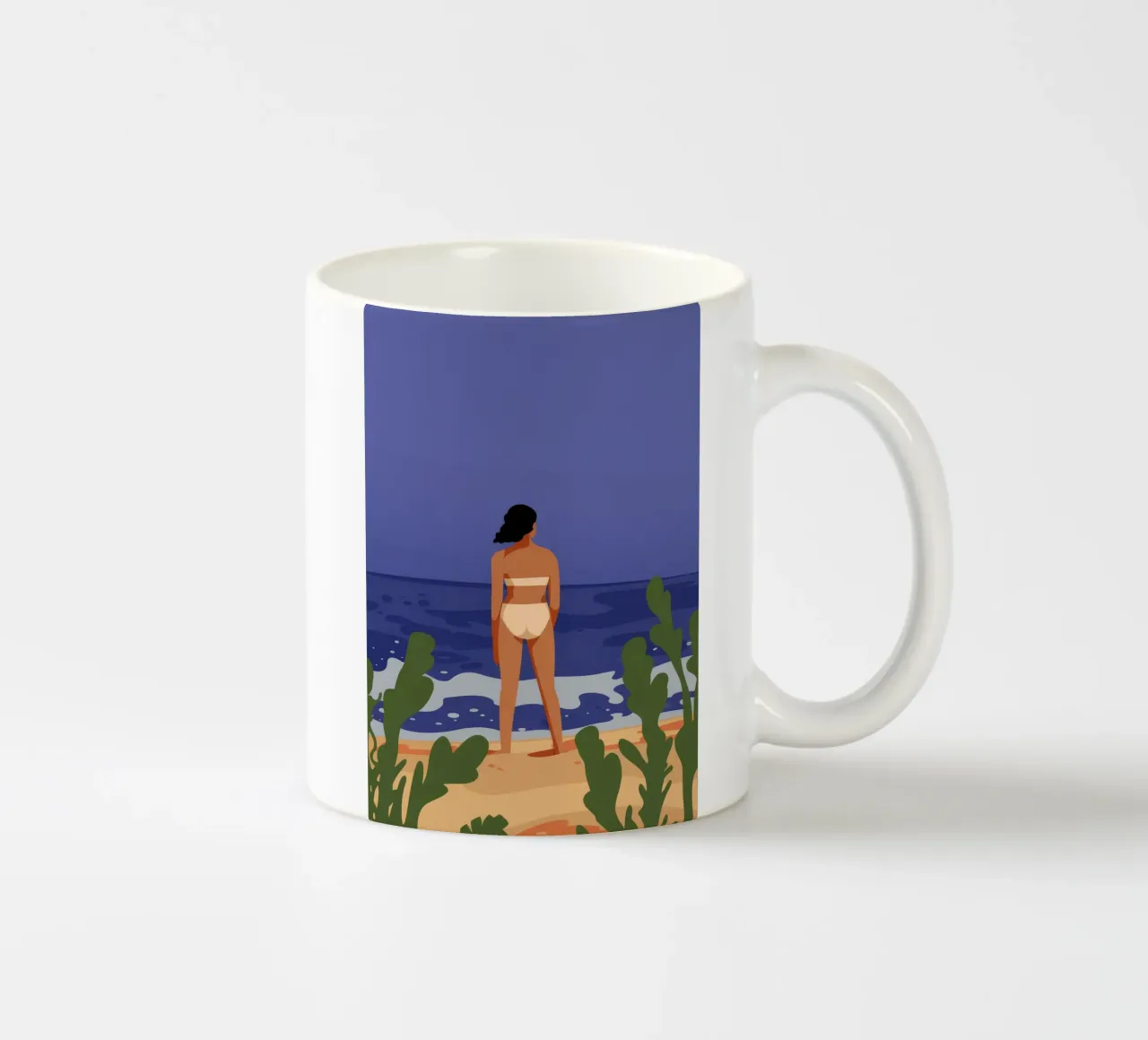 Riflesso del crepuscolo tazza in ceramica da Seren Liodra