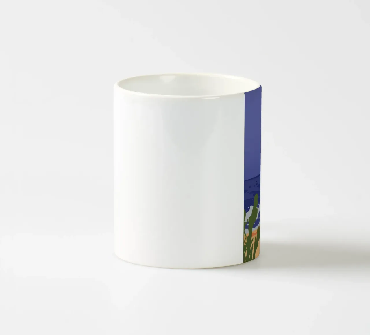 Riflesso del crepuscolo tazza in ceramica da Seren Liodra