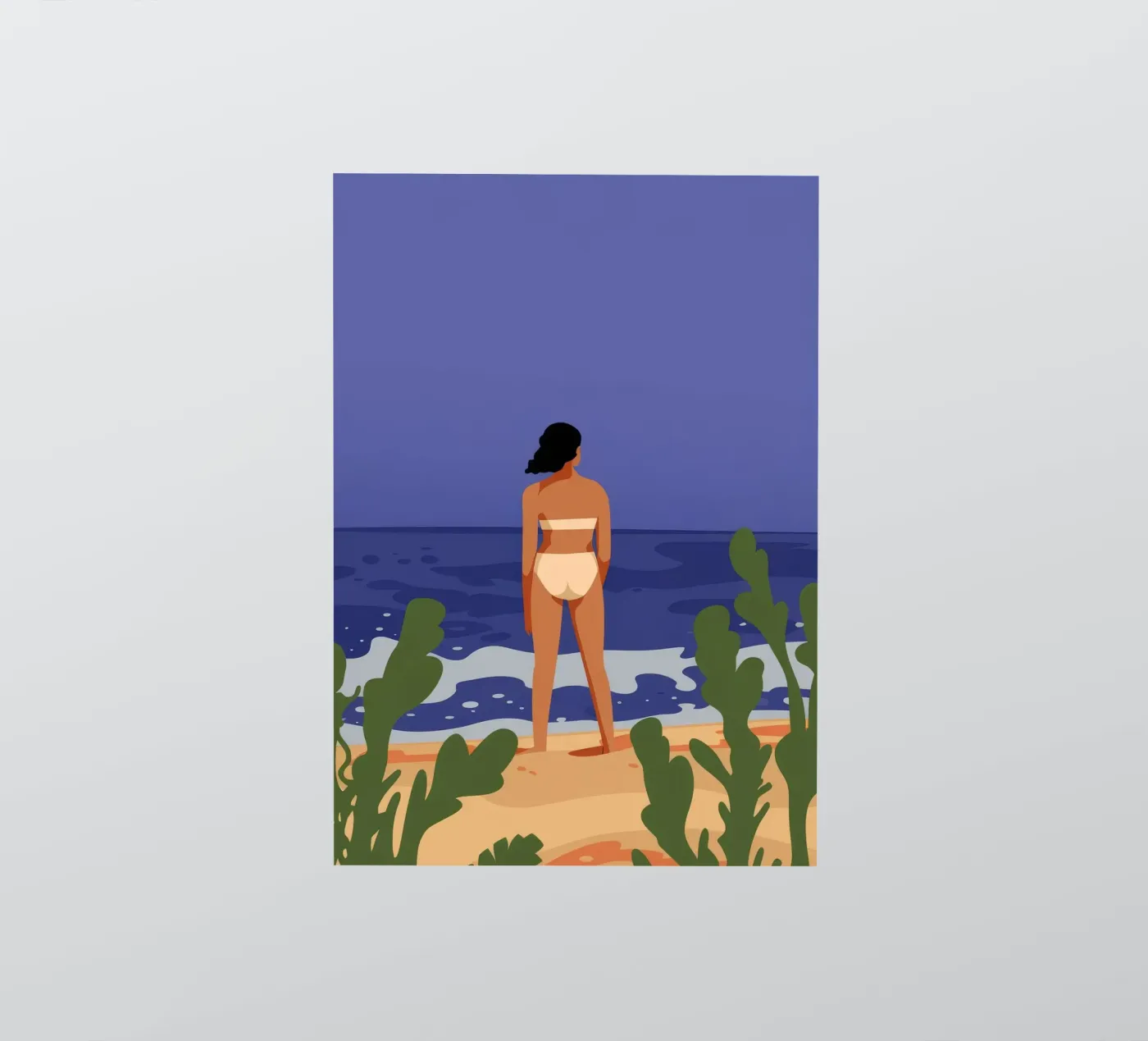 Dusk Reflection sticker by Seren Liodra