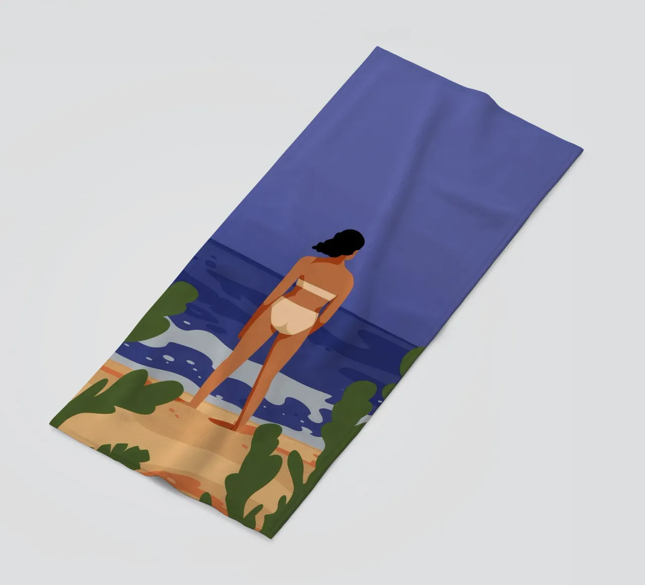 Riflesso del crepuscolo telo mare da Seren Liodra