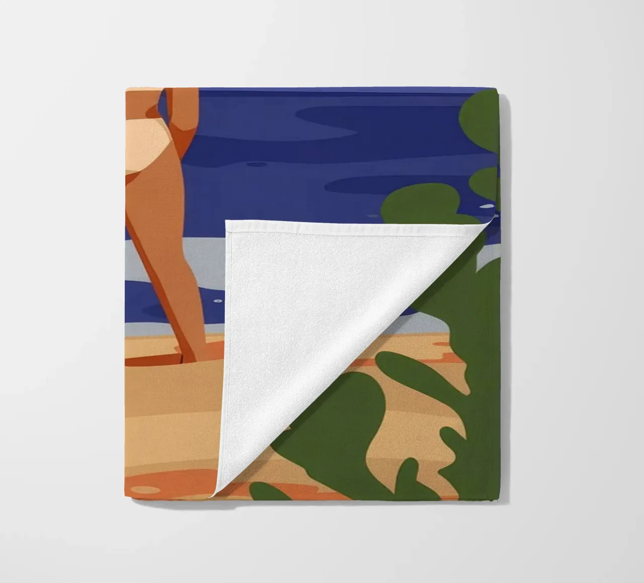 Riflesso del crepuscolo telo mare da Seren Liodra