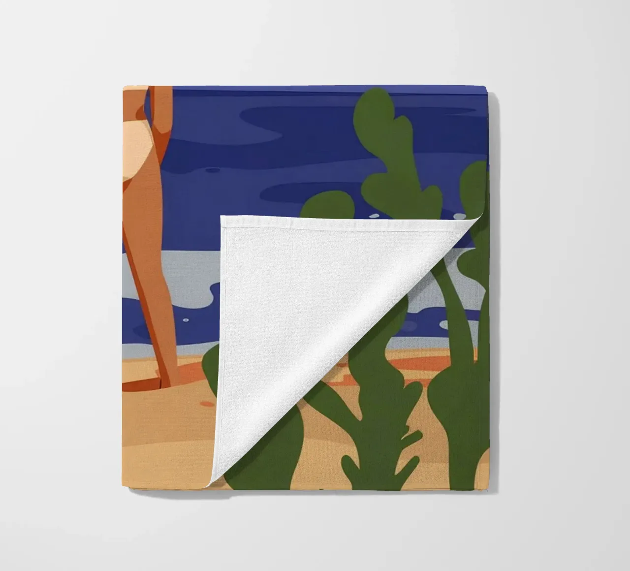 Riflesso del crepuscolo telo mare da Seren Liodra