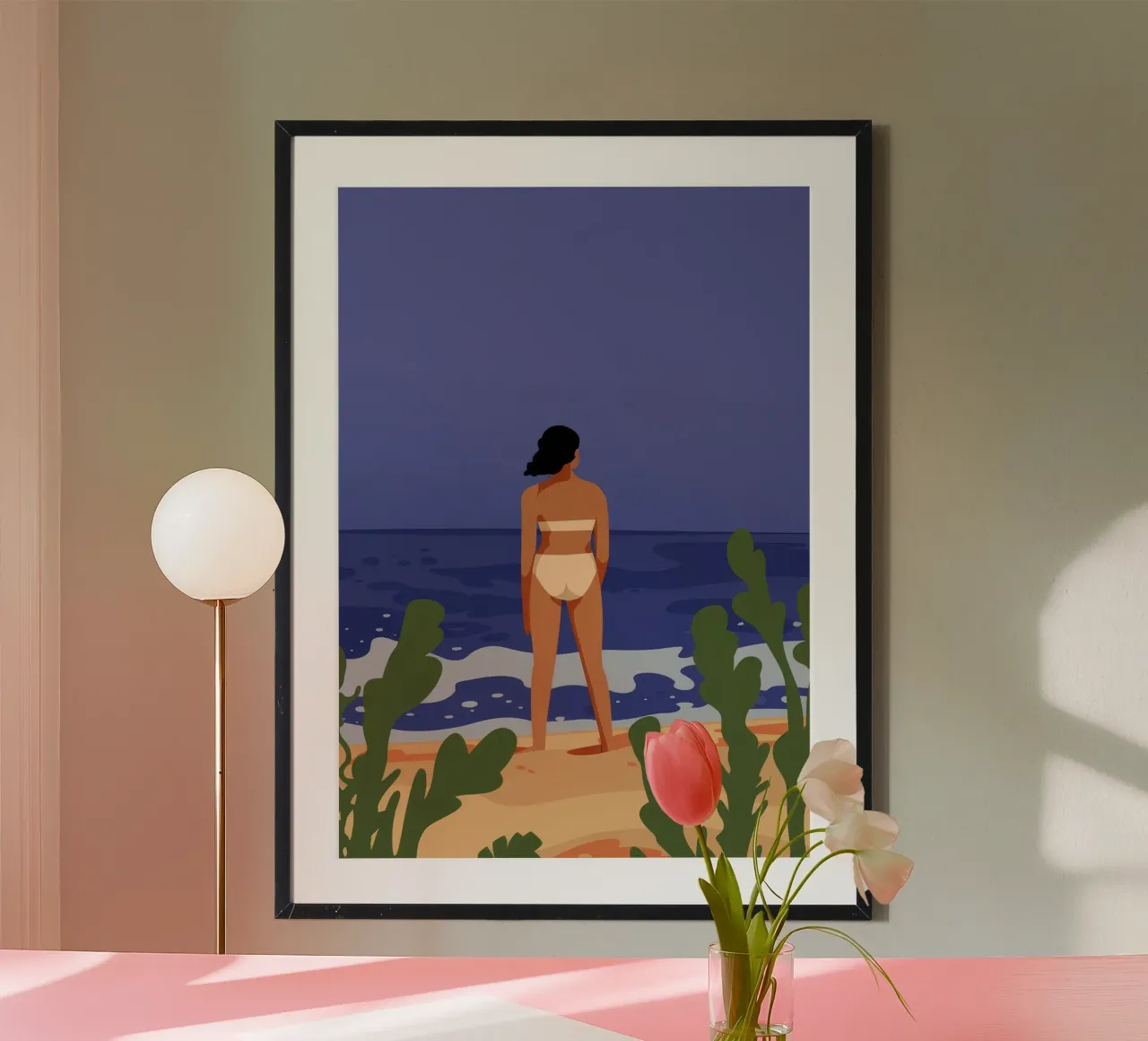 Dusk Reflection poster by Seren Liodra