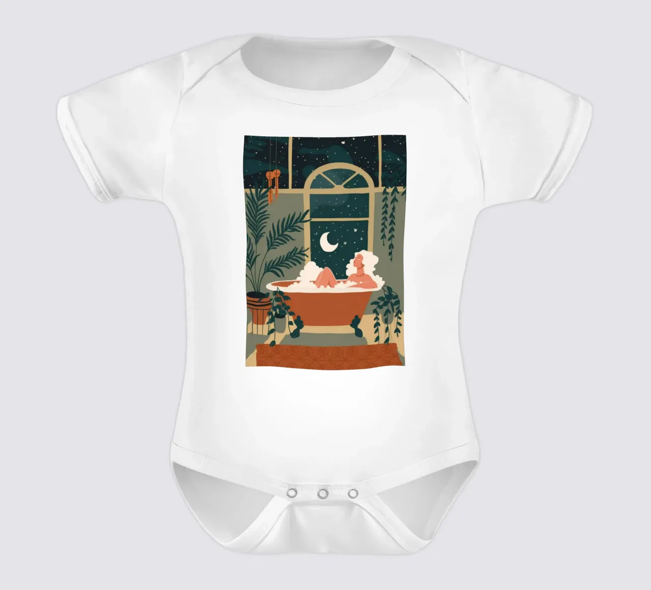 Détente au clair de lune body bébé de Seren Liodra