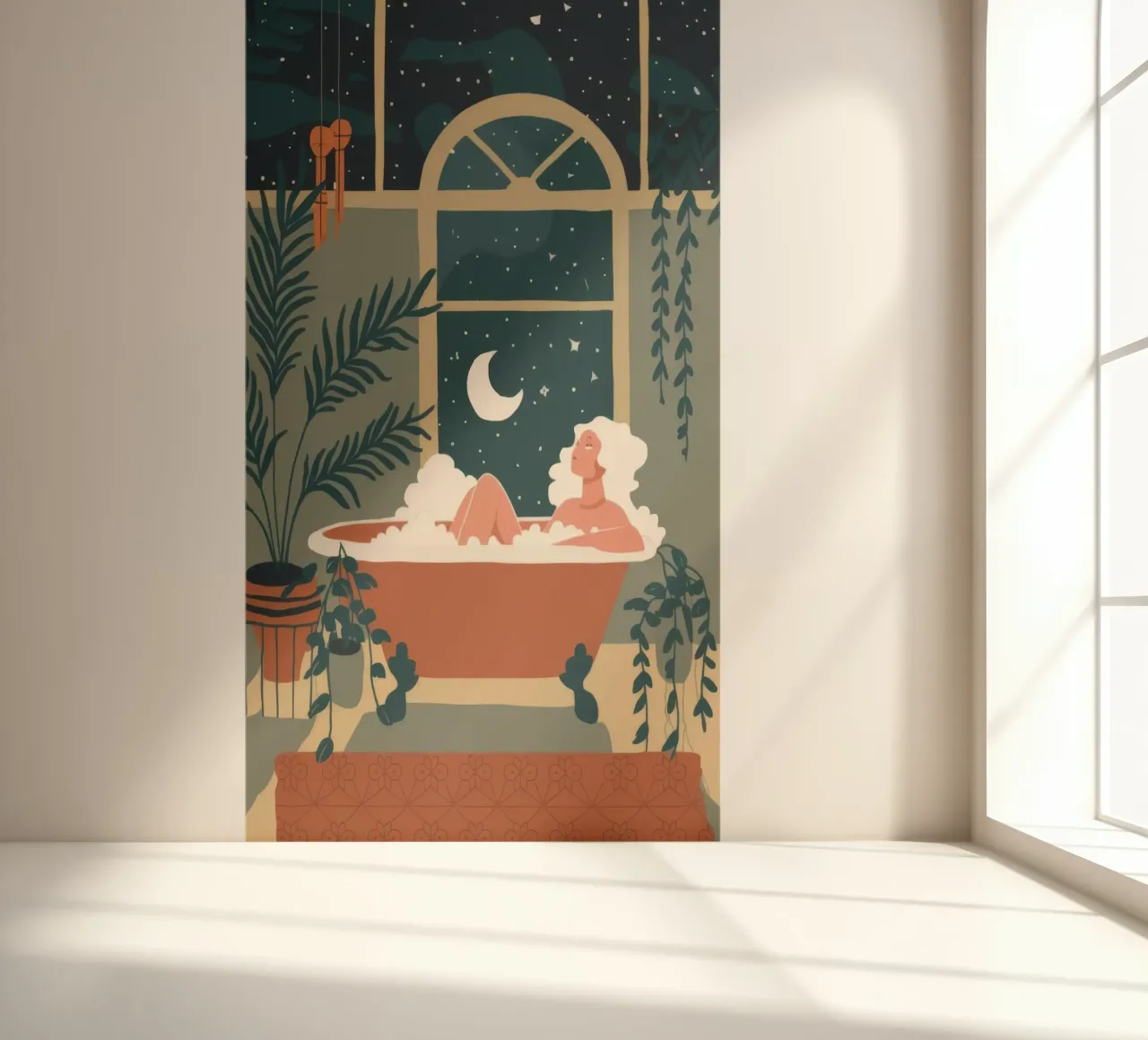 Moonlit Relaxation photo wallpaper by Seren Liodra