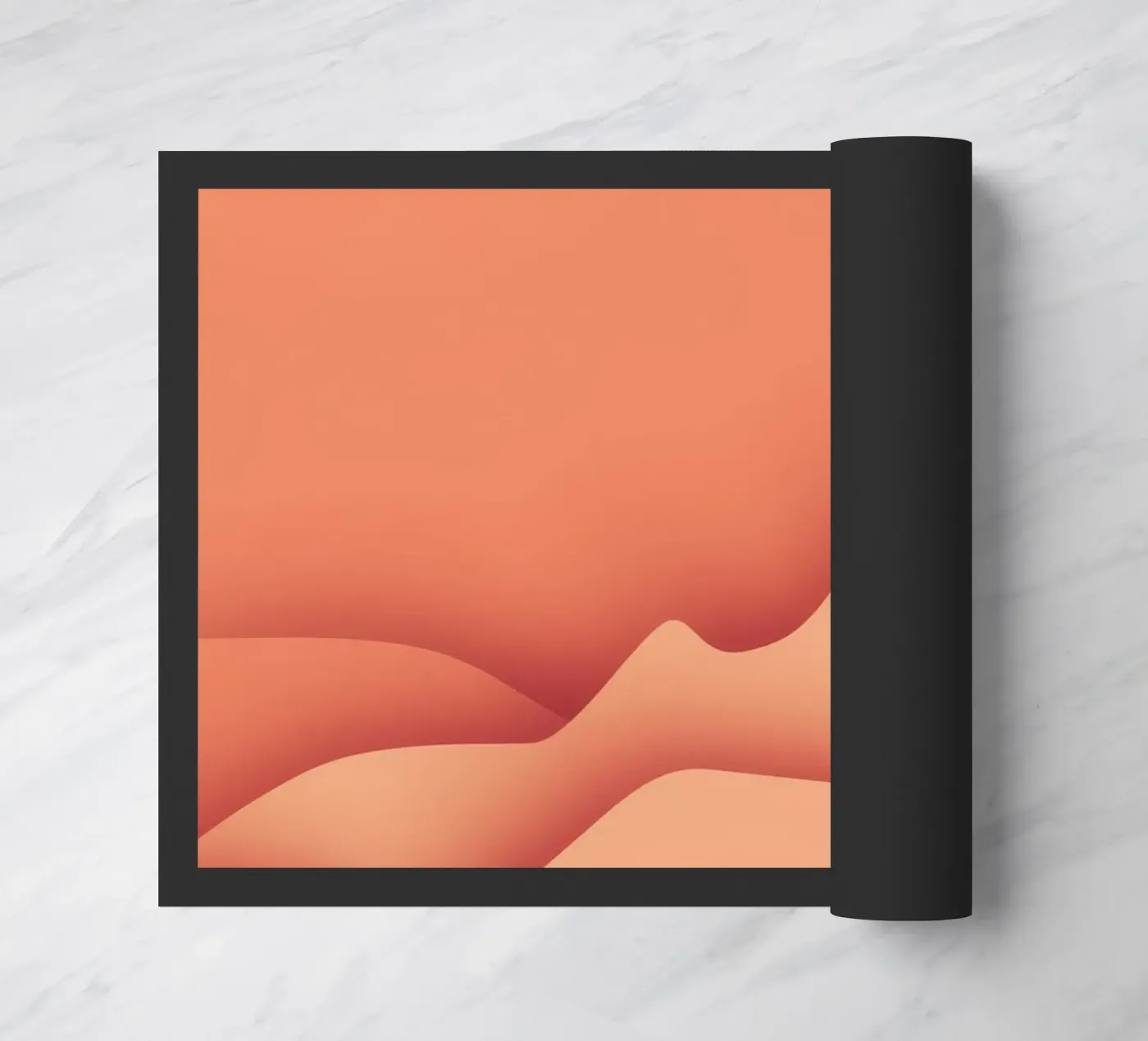 Soft Dunes doormat by Seren Liodra