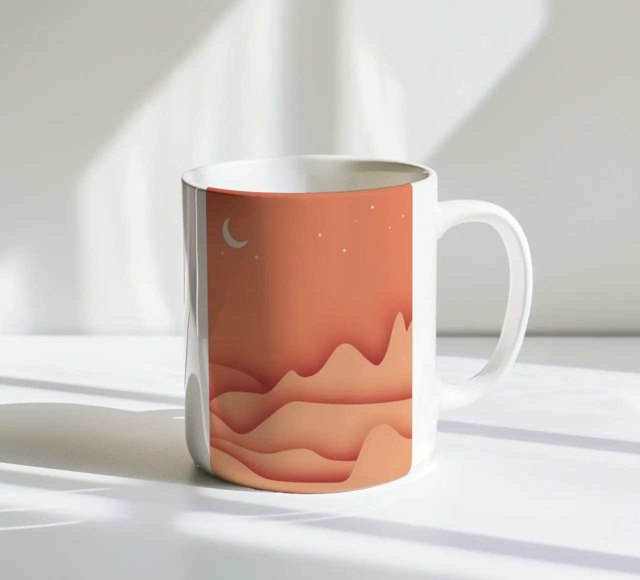 Dune morbide tazza in ceramica da Seren Liodra