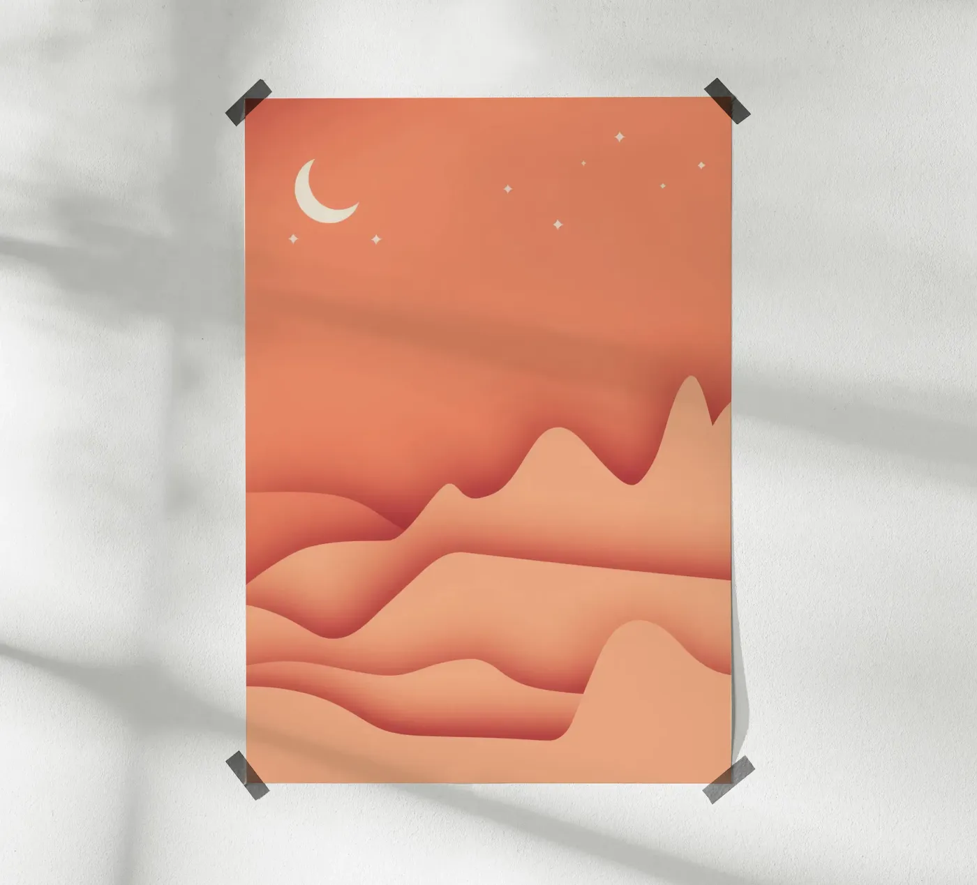 Soft Dunes Poster von Seren Liodra