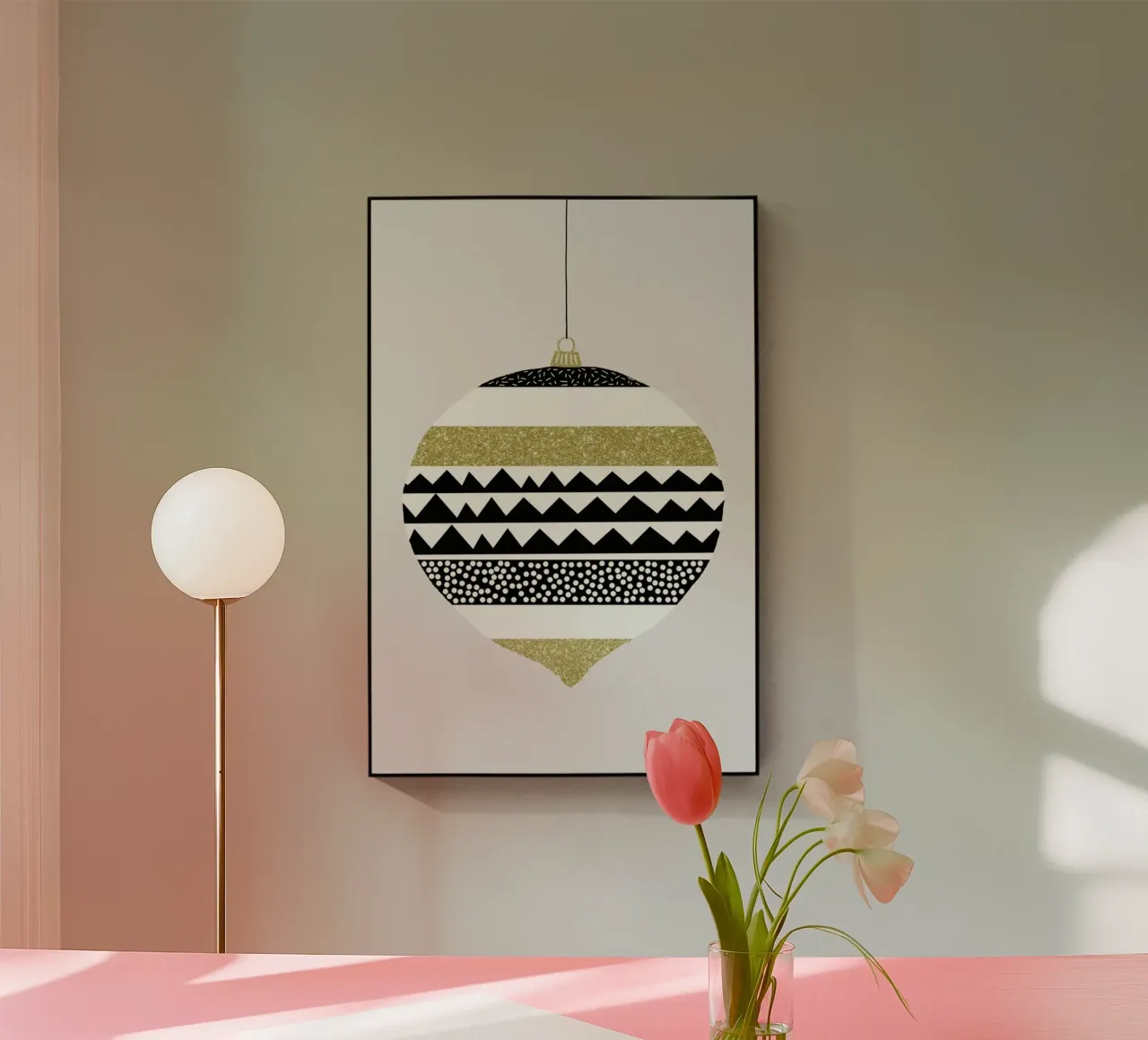 Weihnachtskugel No. 3 plexiglass da typealive