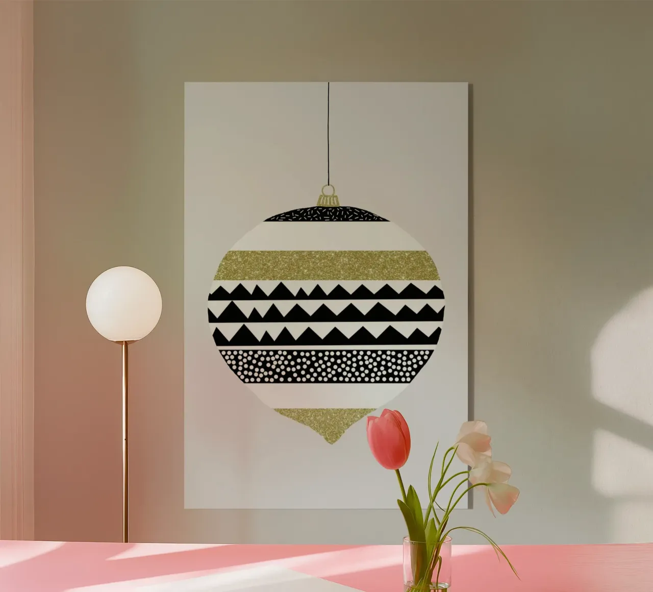 Weihnachtskugel No. 3 plexiglass da typealive