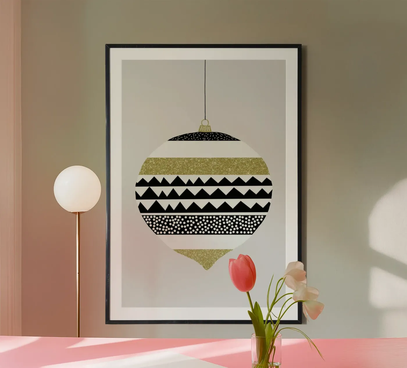 Weihnachtskugel No. 3 poster da typealive