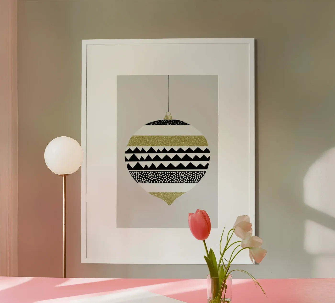 Weihnachtskugel No. 3 poster da typealive