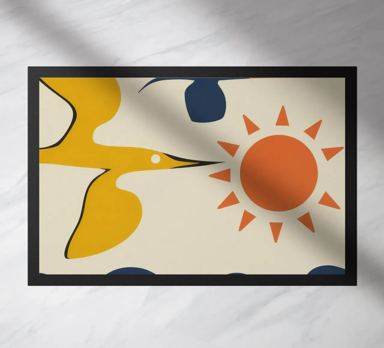 Flight Harmony doormat by Seren Liodra