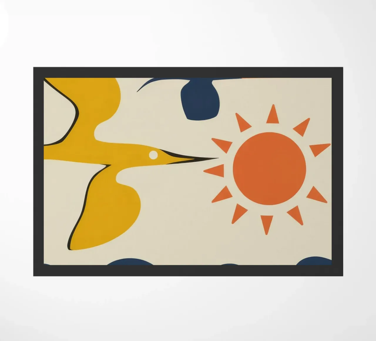 Flight Harmony doormat by Seren Liodra