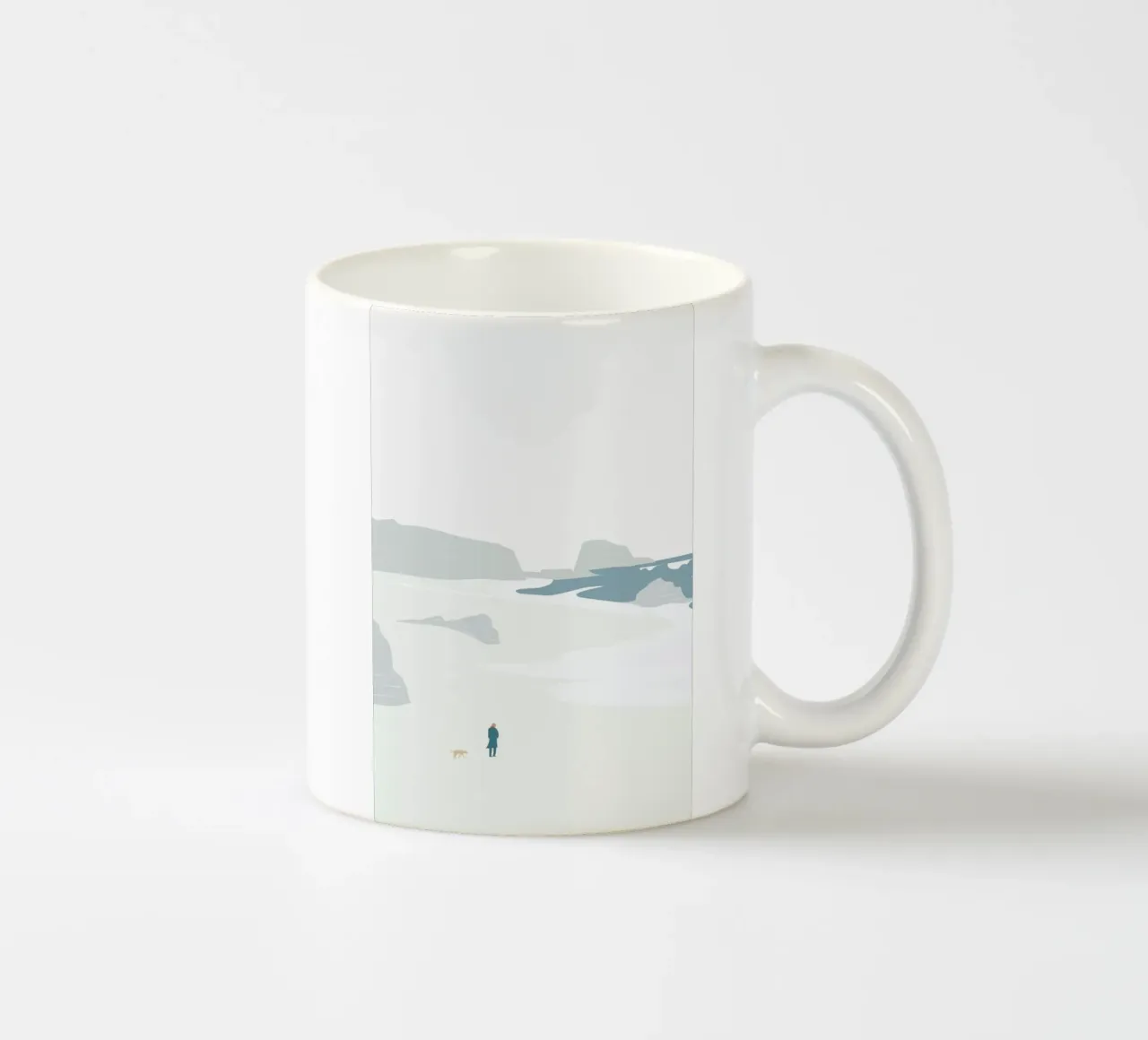 Gå På Stranden tazza in ceramica da Swen Swensøn