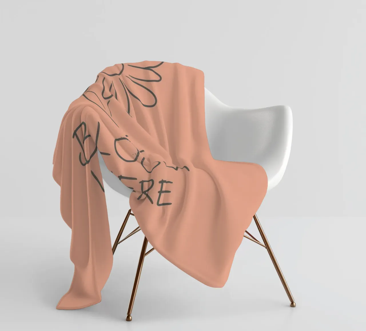 Saggezza floreale coperta in pile da Seren Liodra
