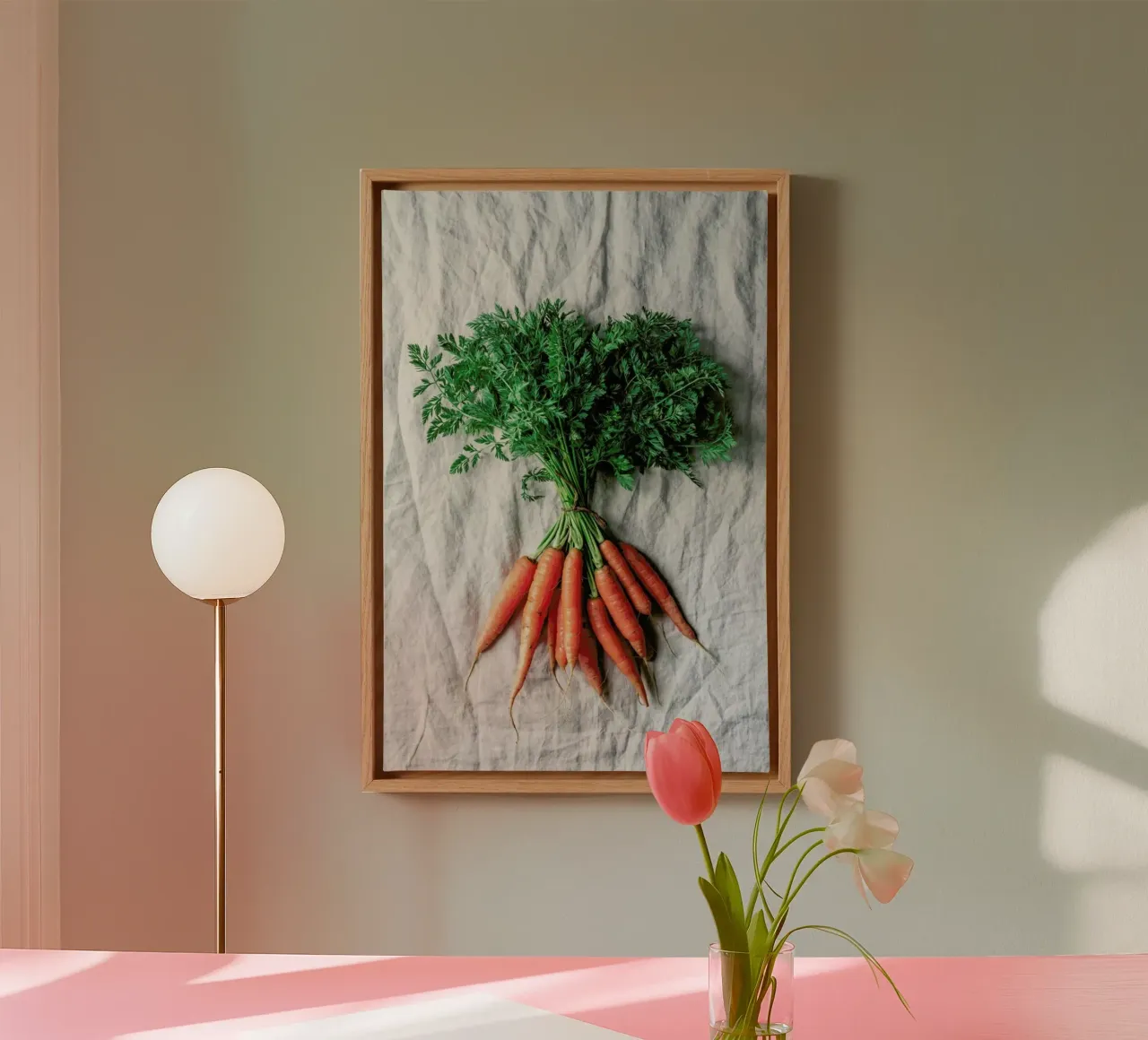 Möhrenbund No. 2 canvas met Baklijst van Eat this