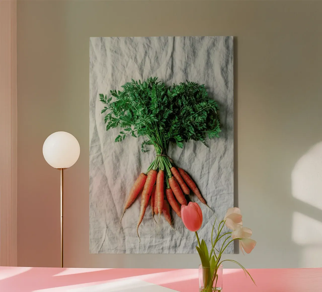 Möhrenbund No. 2 canvas met Baklijst van Eat this