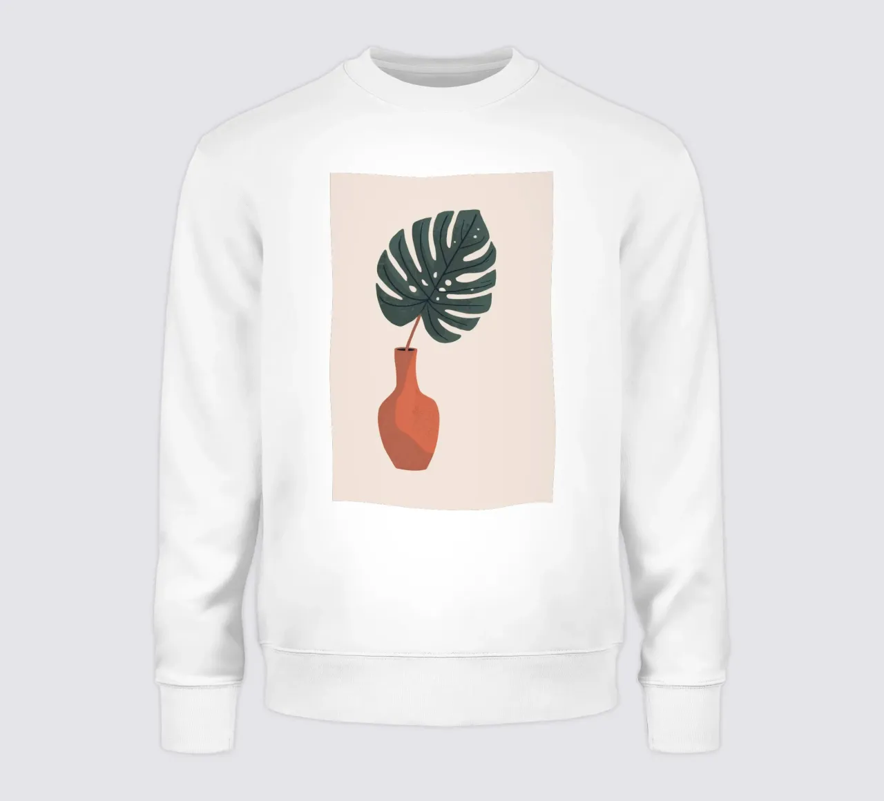 Vaso Monstera felpa da Seren Liodra