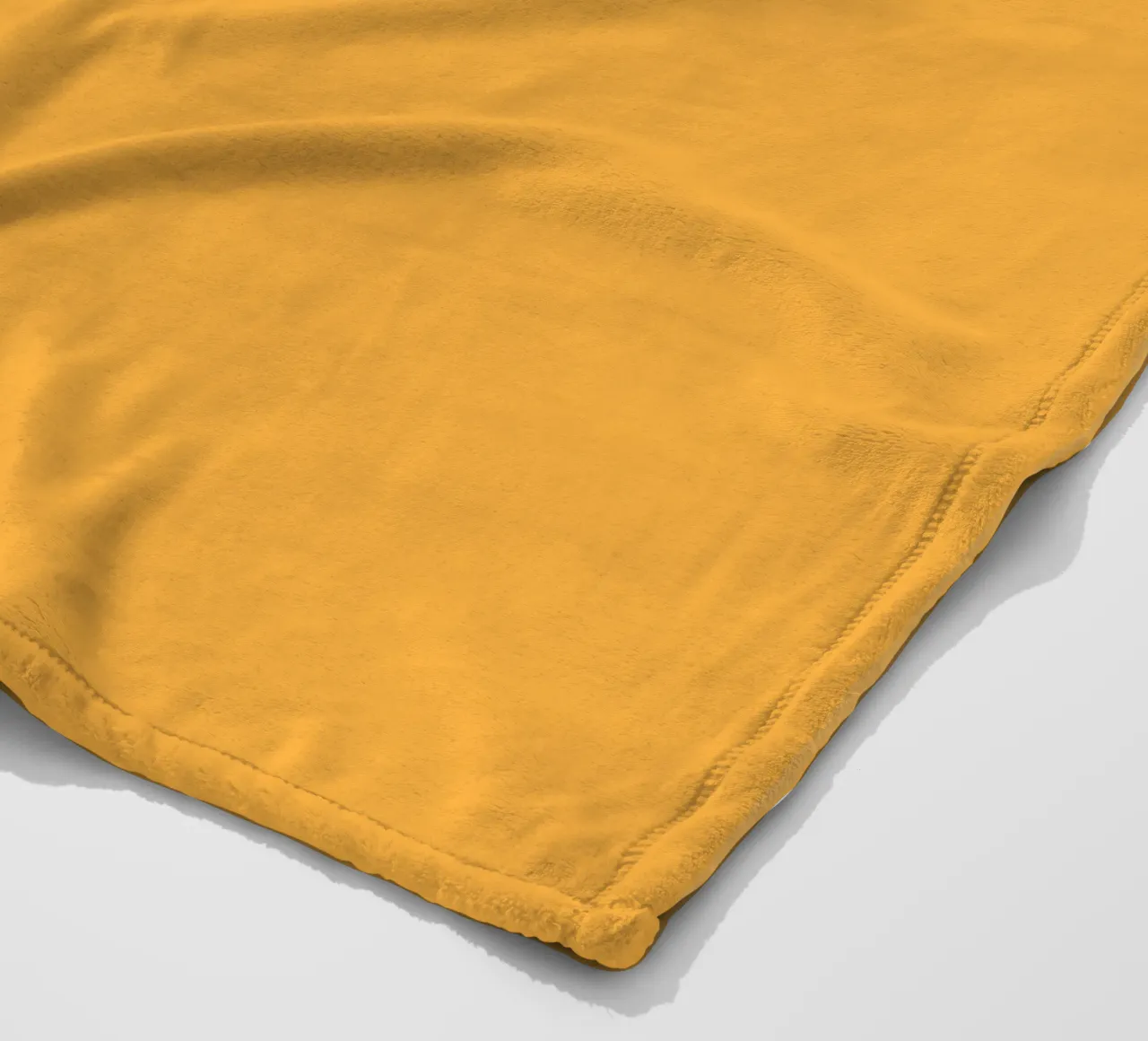 Golden Blossom fleece blanket by Seren Liodra