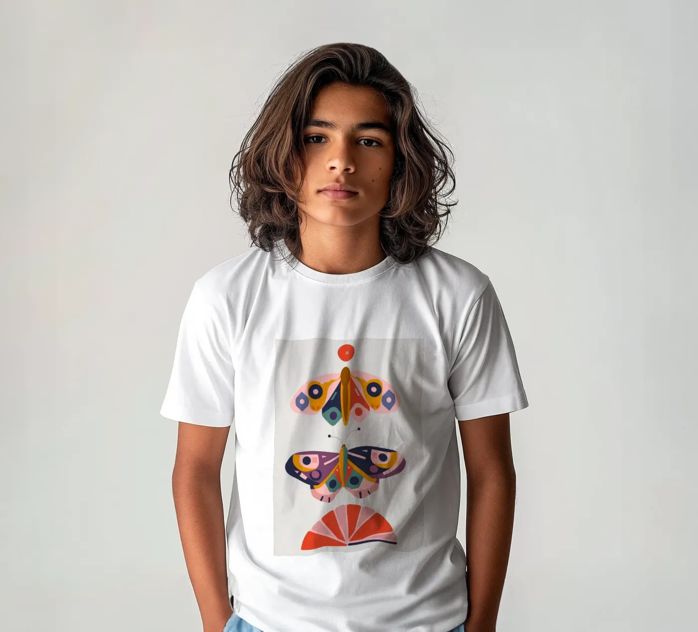 Equilibrio a farfalla t-shirt bambini da Seren Liodra