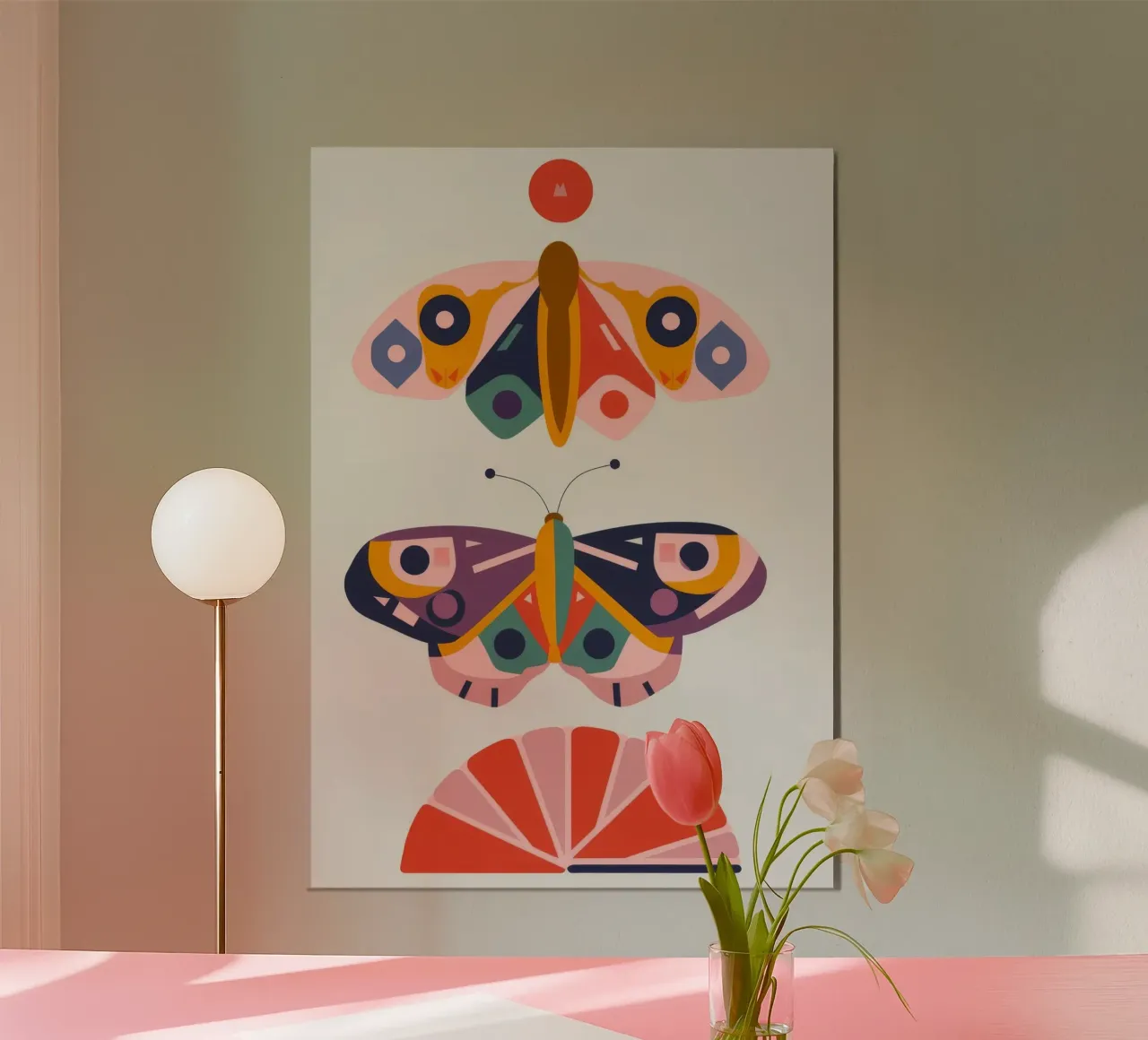 Butterfly Balance poster by Seren Liodra