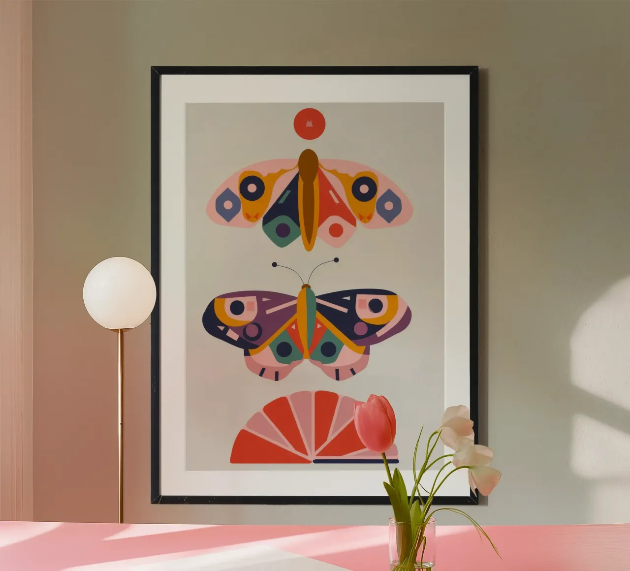 Butterfly Balance poster by Seren Liodra