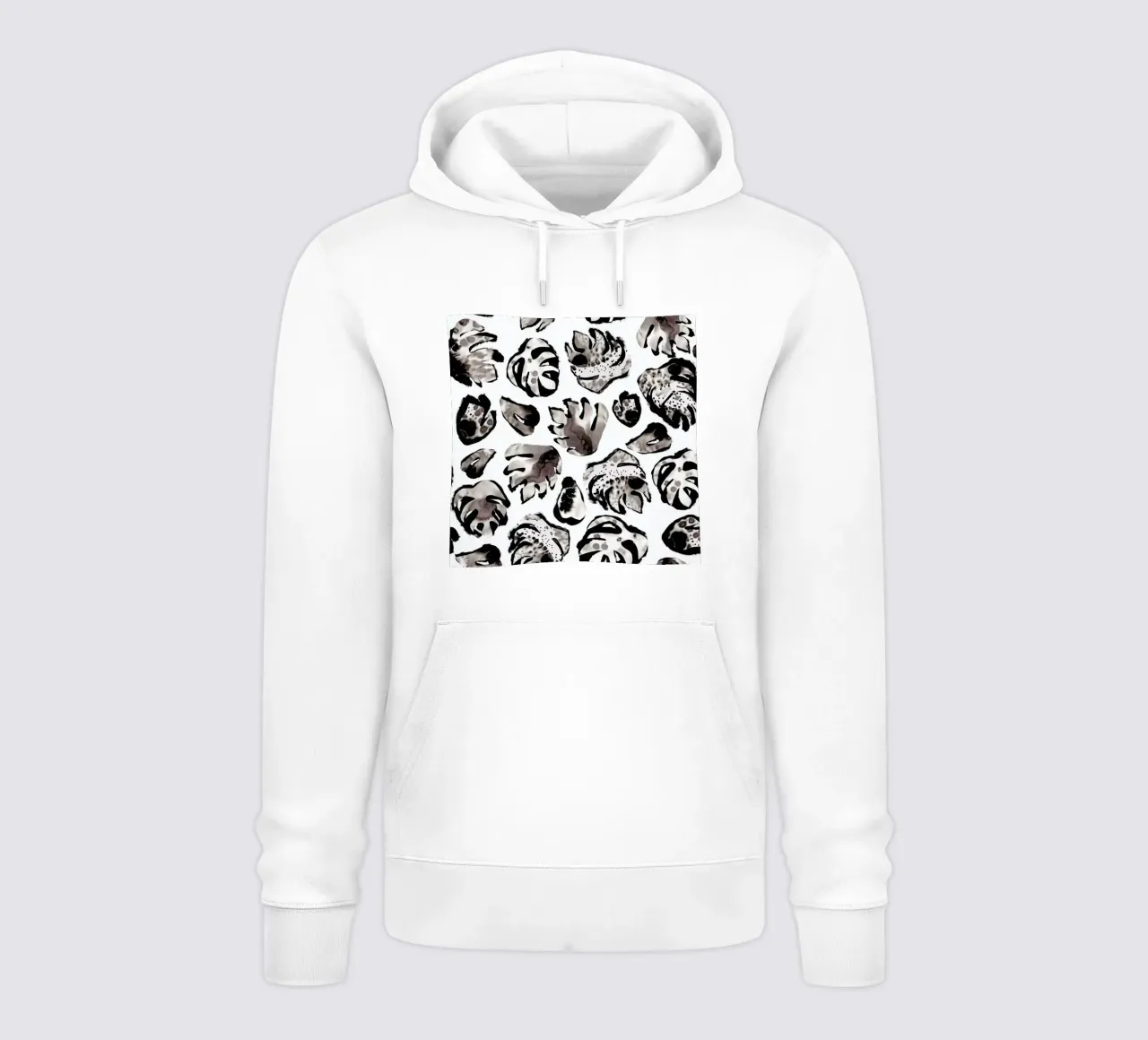 Monstera Ink felpa con cappuccio da Farina Kuklinski