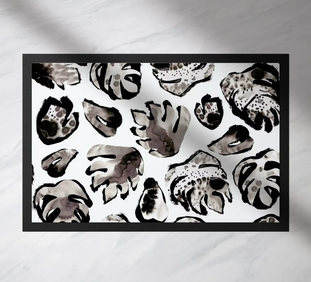 Monstera Ink zerbino da Farina Kuklinski