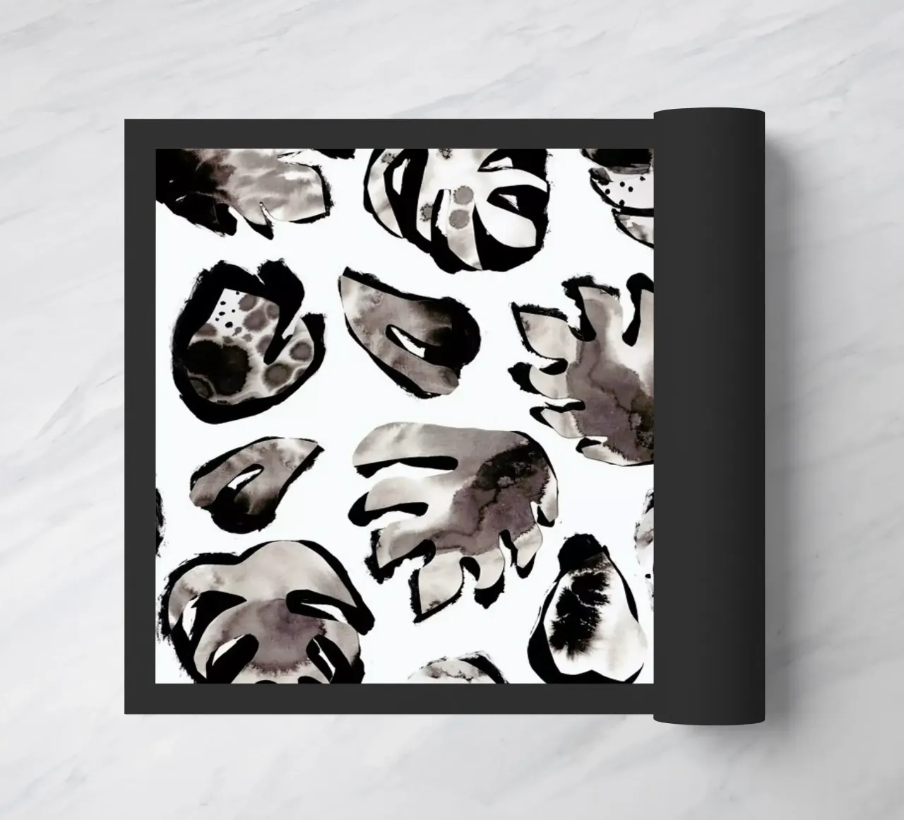 Monstera Ink zerbino da Farina Kuklinski