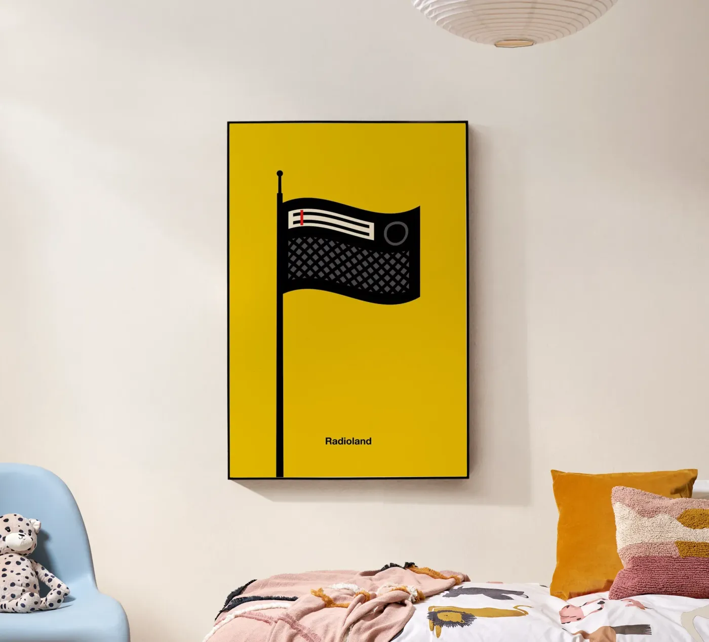 Radioland Acryl-Glas von Viktor Hertz