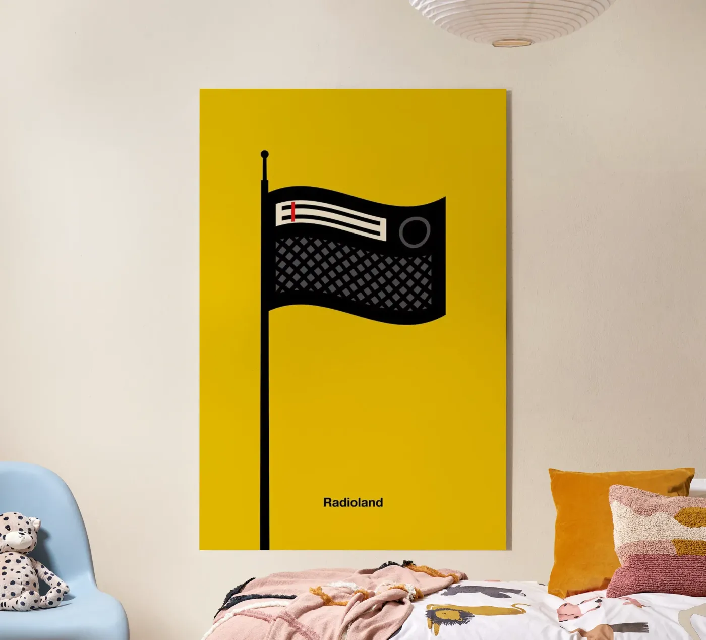 Radioland Acryl-Glas von Viktor Hertz