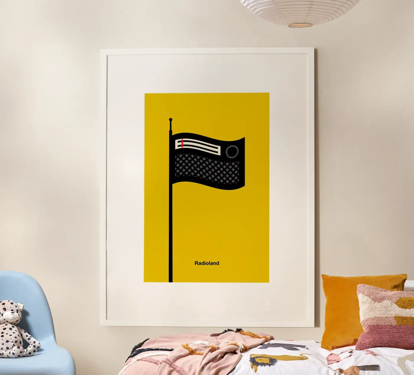 Radioland poster by Viktor Hertz